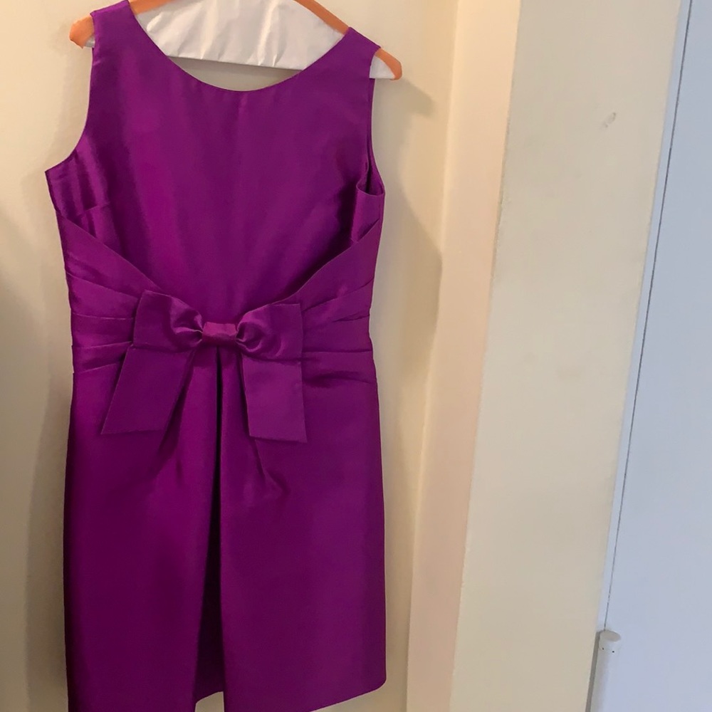 Kate Spade purple silk dress